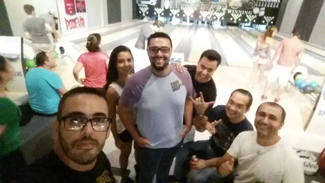 Amigos no boliche